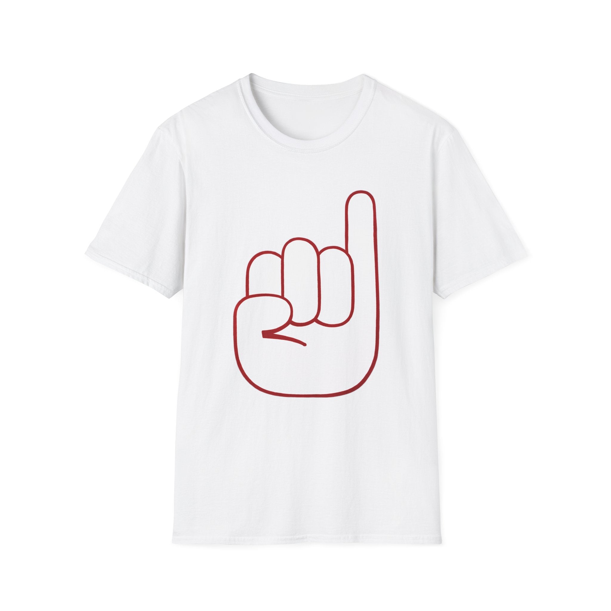Pinkie Promise Outline T-Shirt — Minimalist Hand Gesture Tee