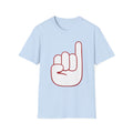 Pinkie Promise Outline T-Shirt — Minimalist Hand Gesture Tee