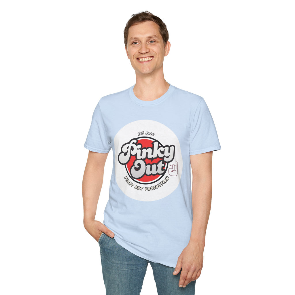 Pinky Out Graphic T-Shirt — Retro Hand Sign Tee