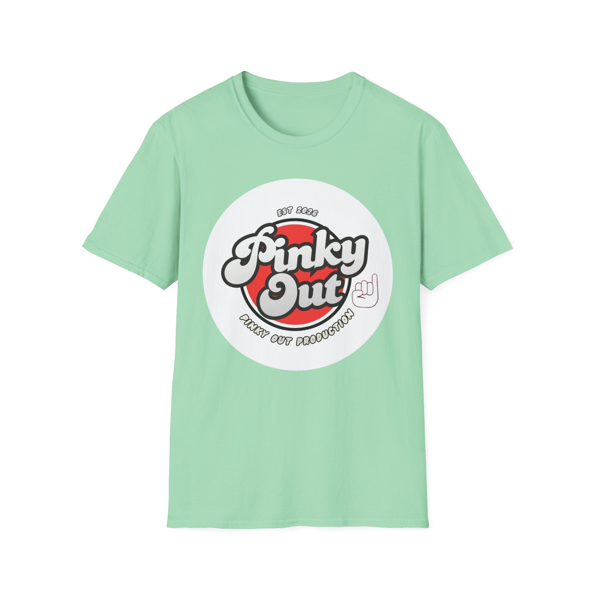 Pinky Out Graphic T-Shirt — Retro Hand Sign Tee