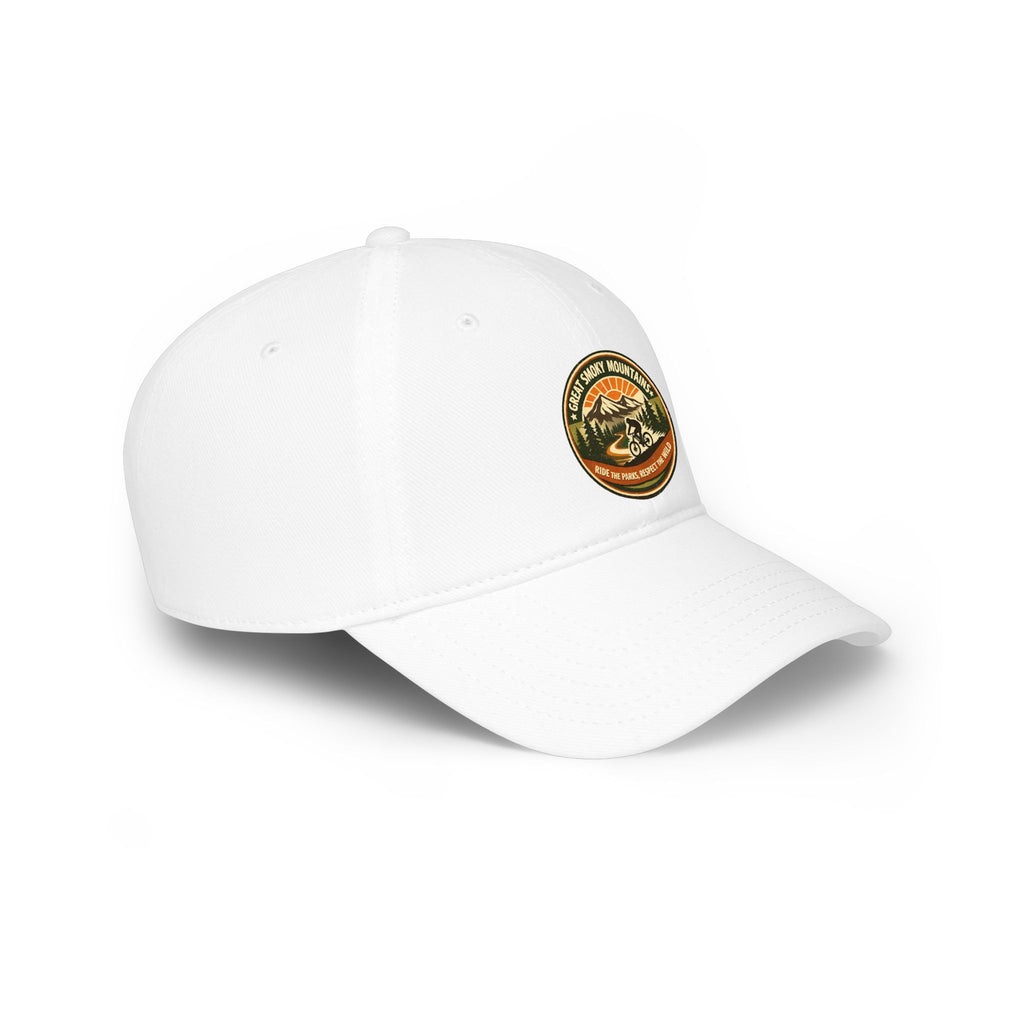 Smoky Mountains Trail Patch Cap — Vintage Outdoor Baseball Hat