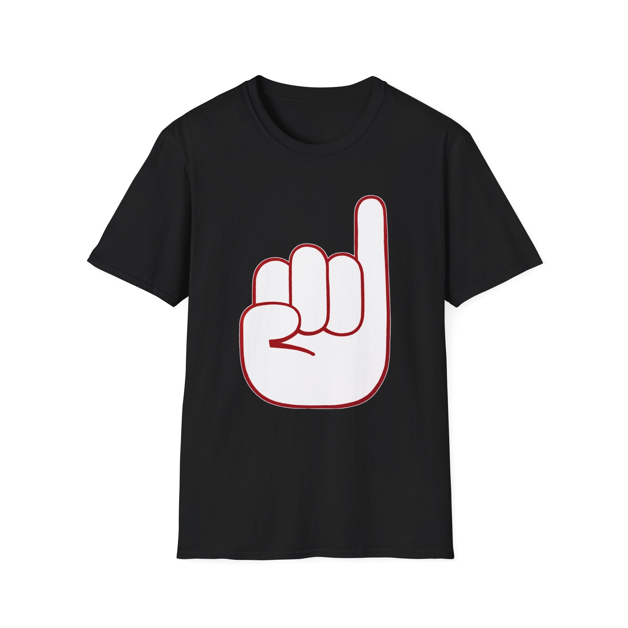 Pinkie Promise Outline T-Shirt — Minimalist Hand Gesture Tee