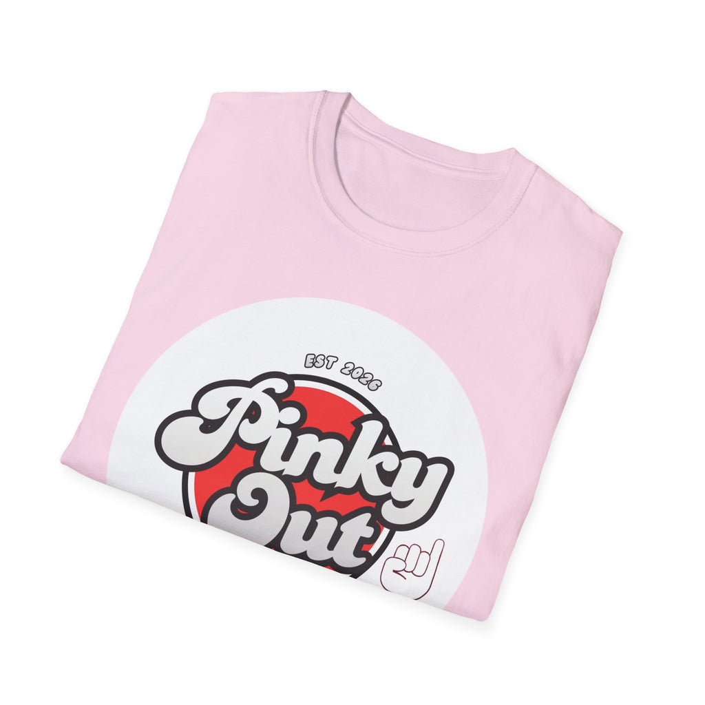 Pinky Out Graphic T-Shirt — Retro Hand Sign Tee