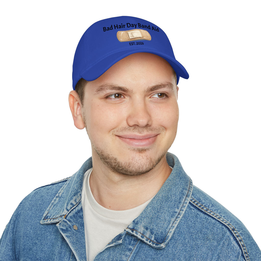 Bad Hair Day Band Aid Baseball Cap – Funny Red Low Profile Hat (Est. 2026)