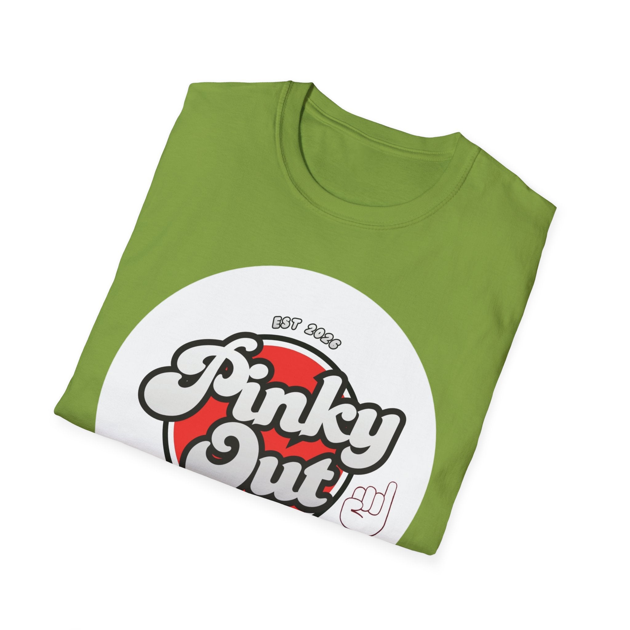 Pinky Out Graphic T-Shirt — Retro Hand Sign Tee