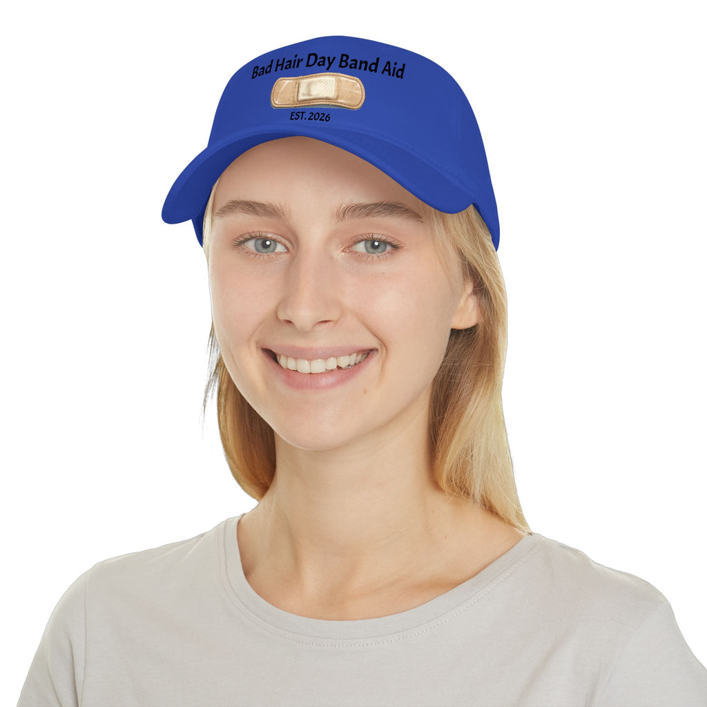 Bad Hair Day Band Aid Baseball Cap – Funny Red Low Profile Hat (Est. 2026)