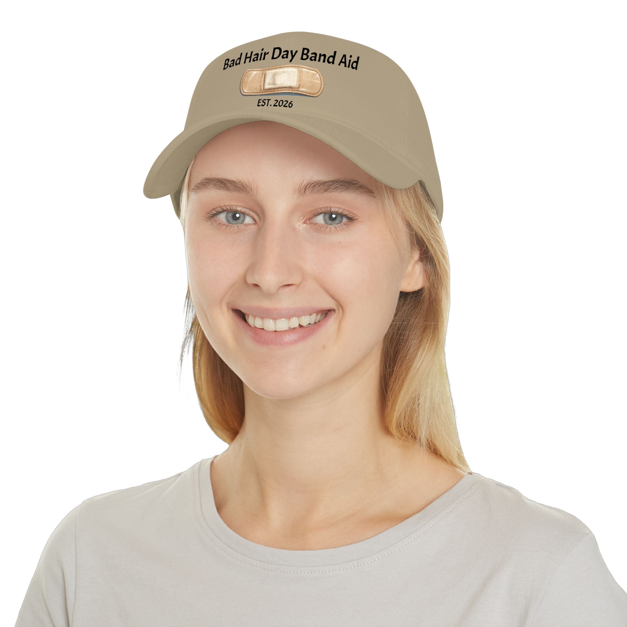 Bad Hair Day Band Aid Baseball Cap – Funny Red Low Profile Hat (Est. 2026)