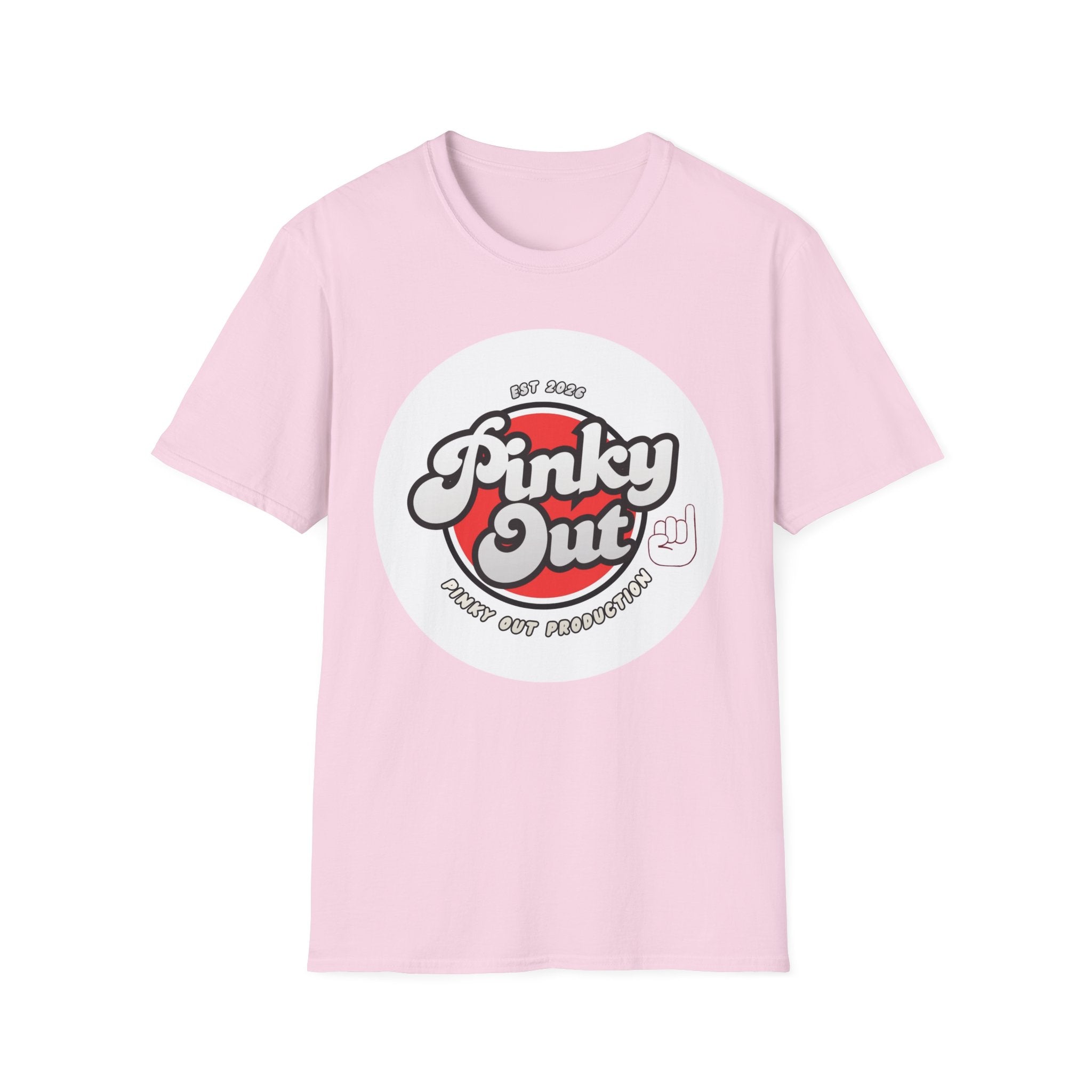 Pinky Out Graphic T-Shirt — Retro Hand Sign Tee