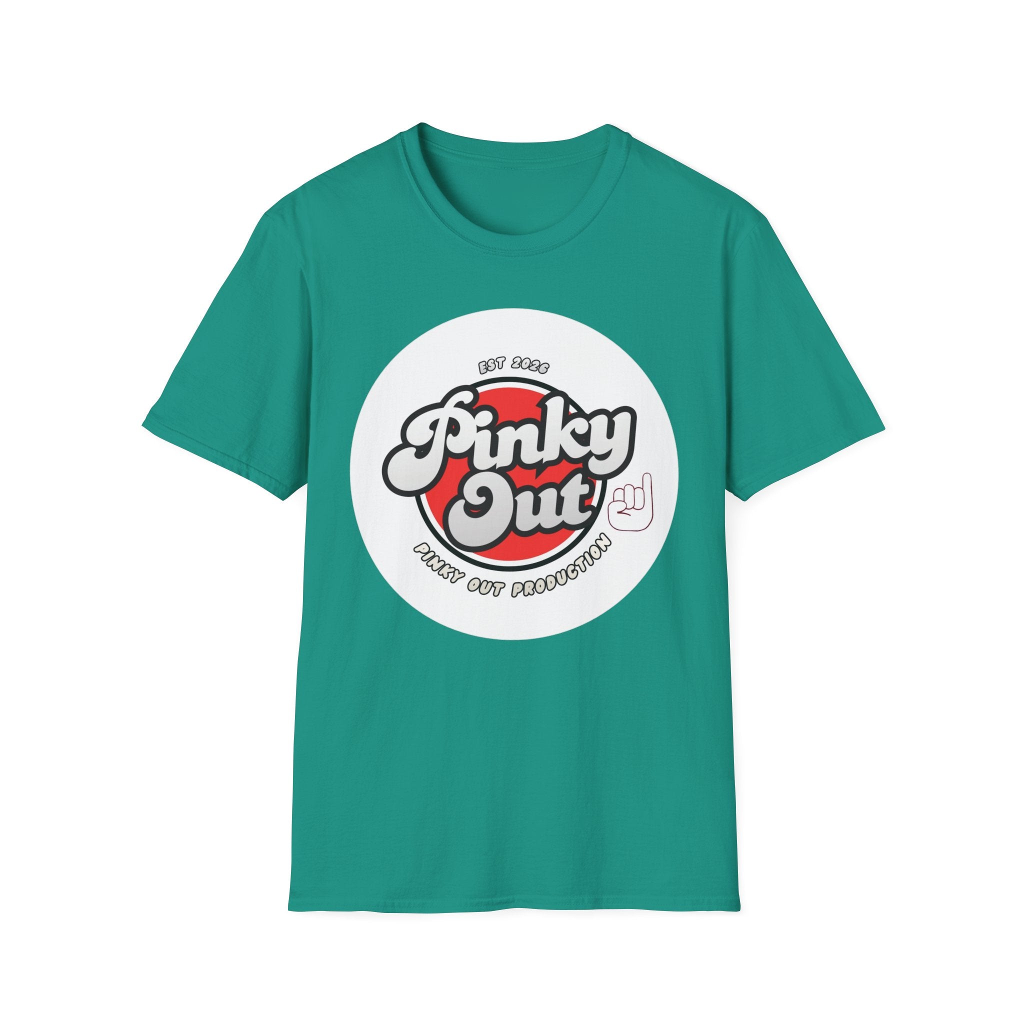 Pinky Out Graphic T-Shirt — Retro Hand Sign Tee