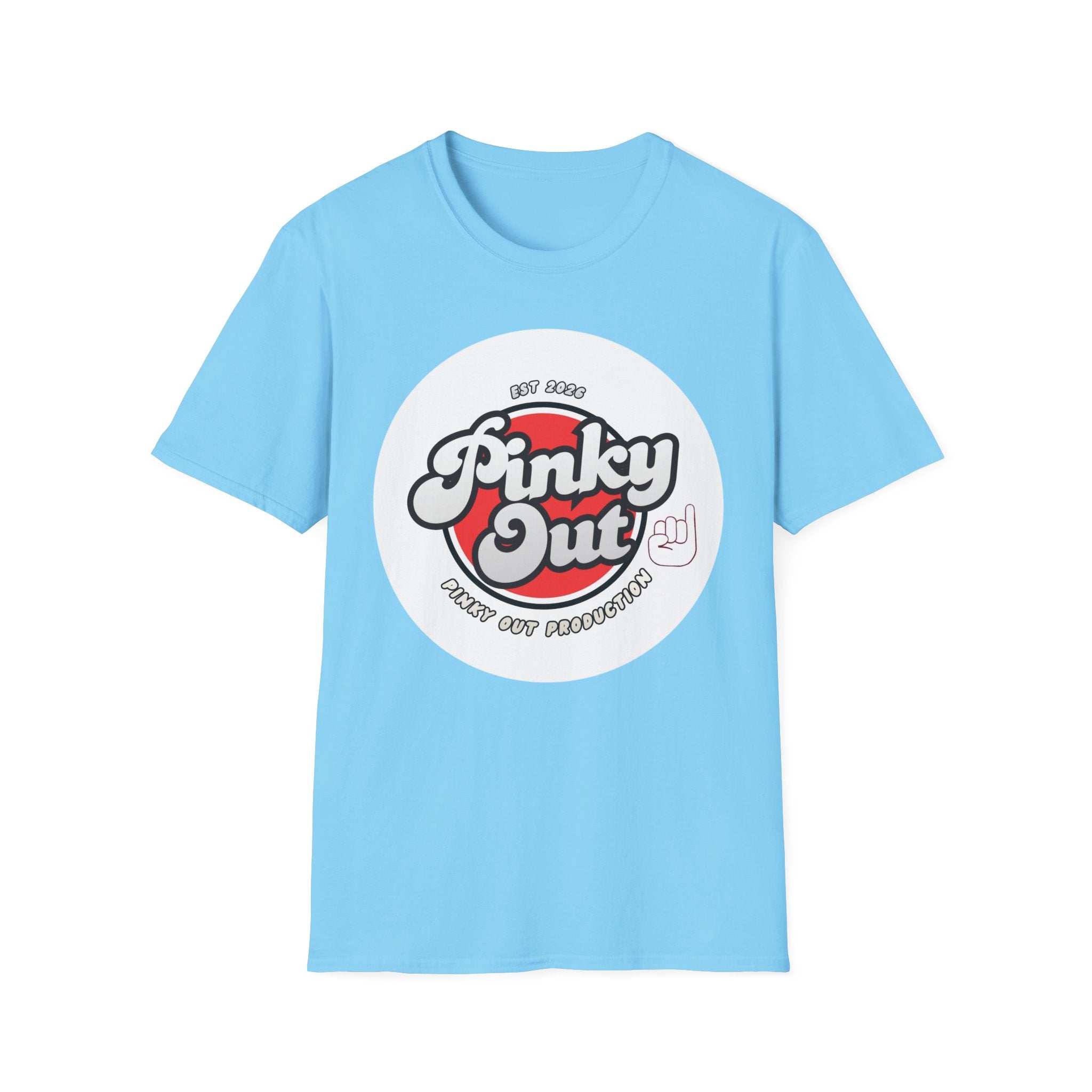 Pinky Out Graphic T-Shirt — Retro Hand Sign Tee