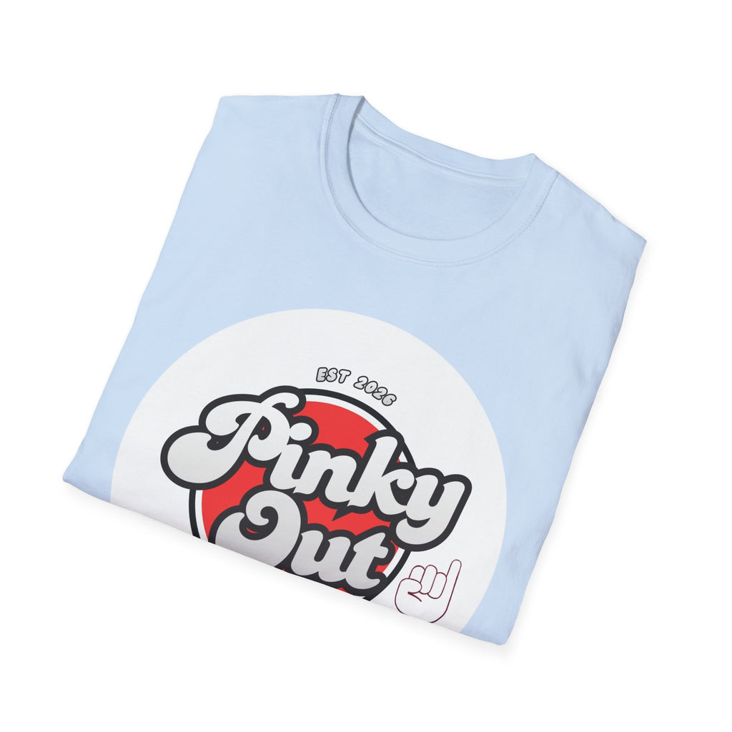 Pinky Out Graphic T-Shirt — Retro Hand Sign Tee