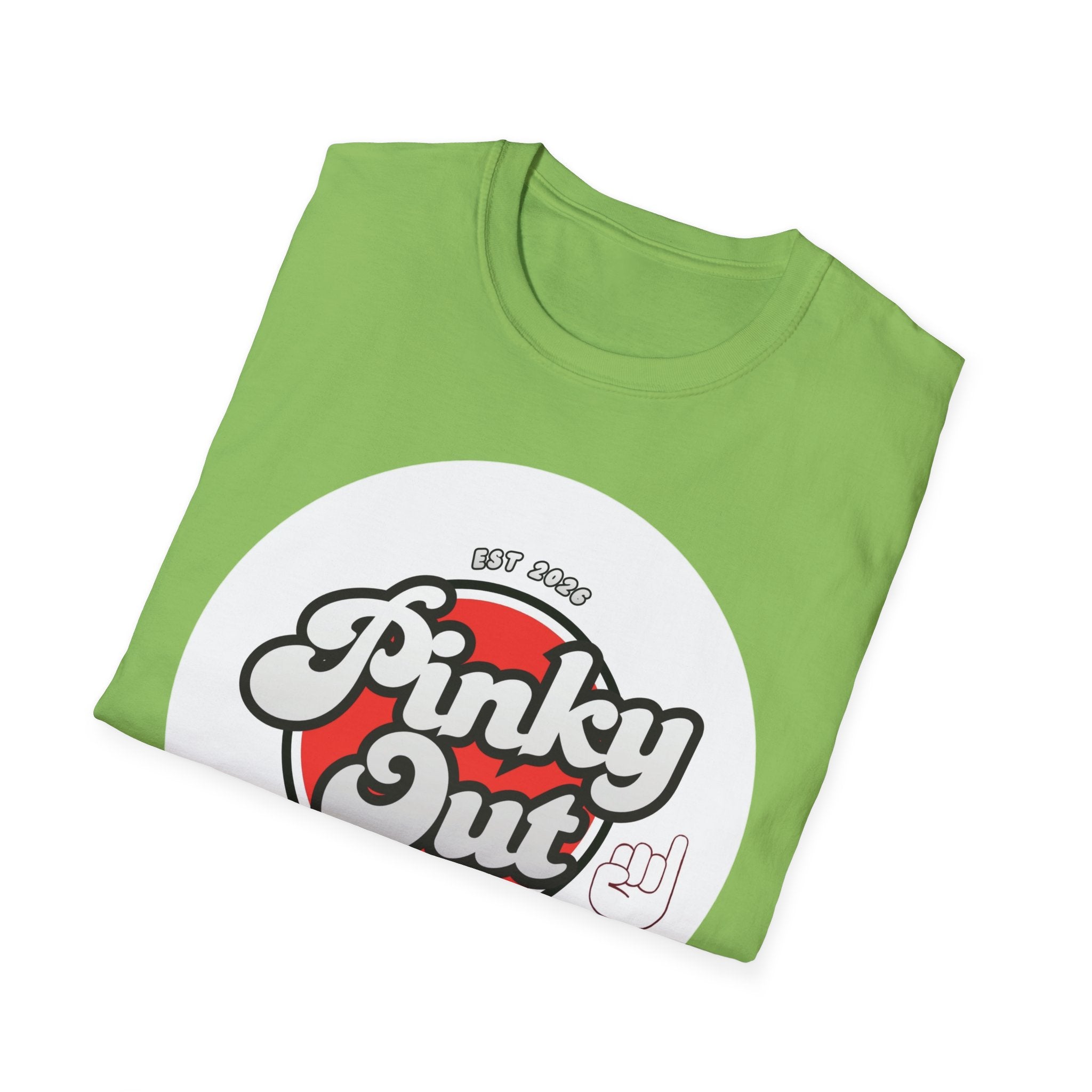 Pinky Out Graphic T-Shirt — Retro Hand Sign Tee