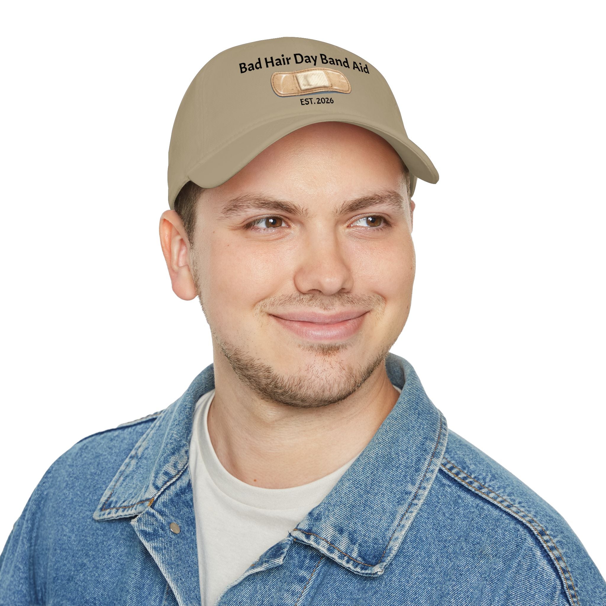 Bad Hair Day Band Aid Baseball Cap – Funny Red Low Profile Hat (Est. 2026)
