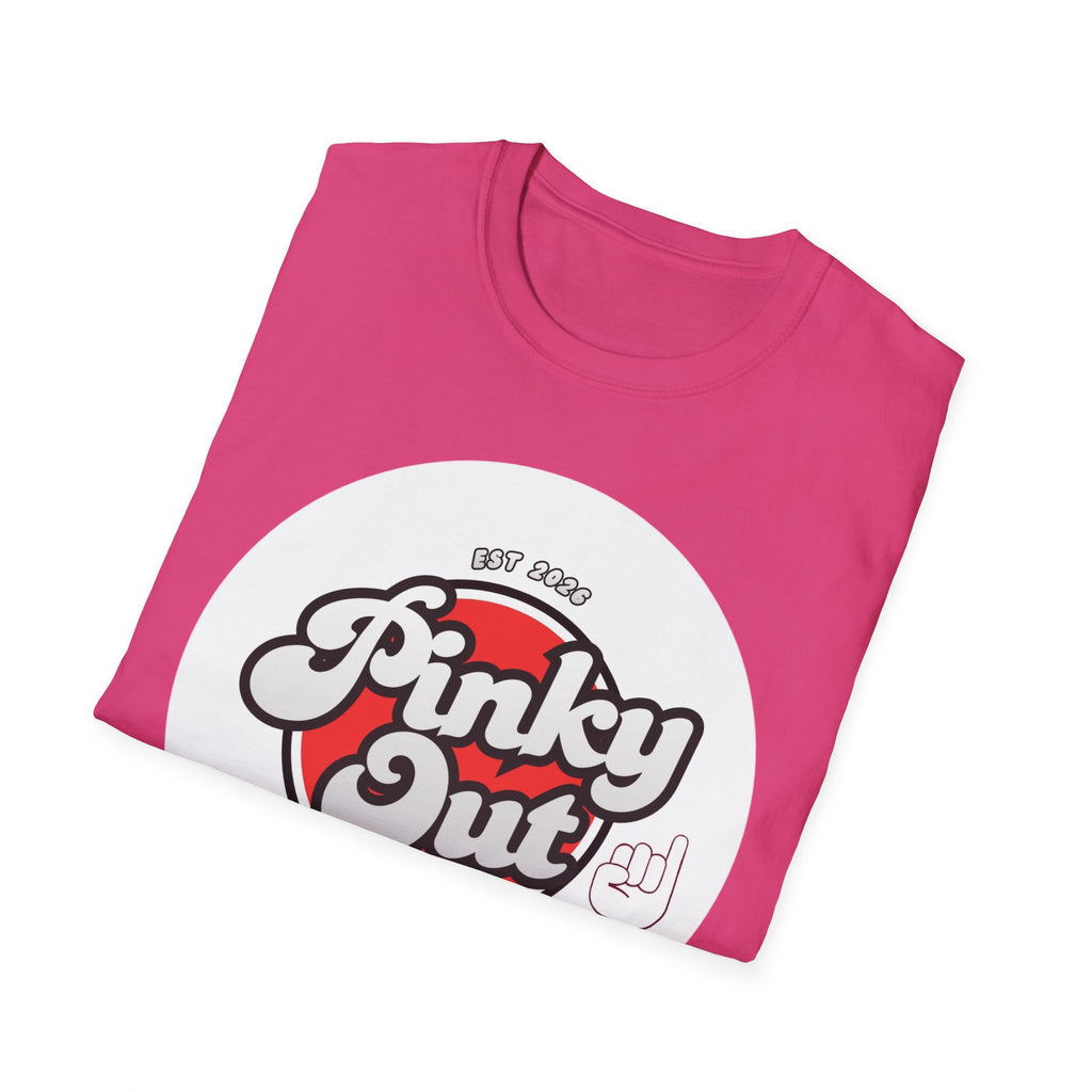 Pinky Out Graphic T-Shirt — Retro Hand Sign Tee