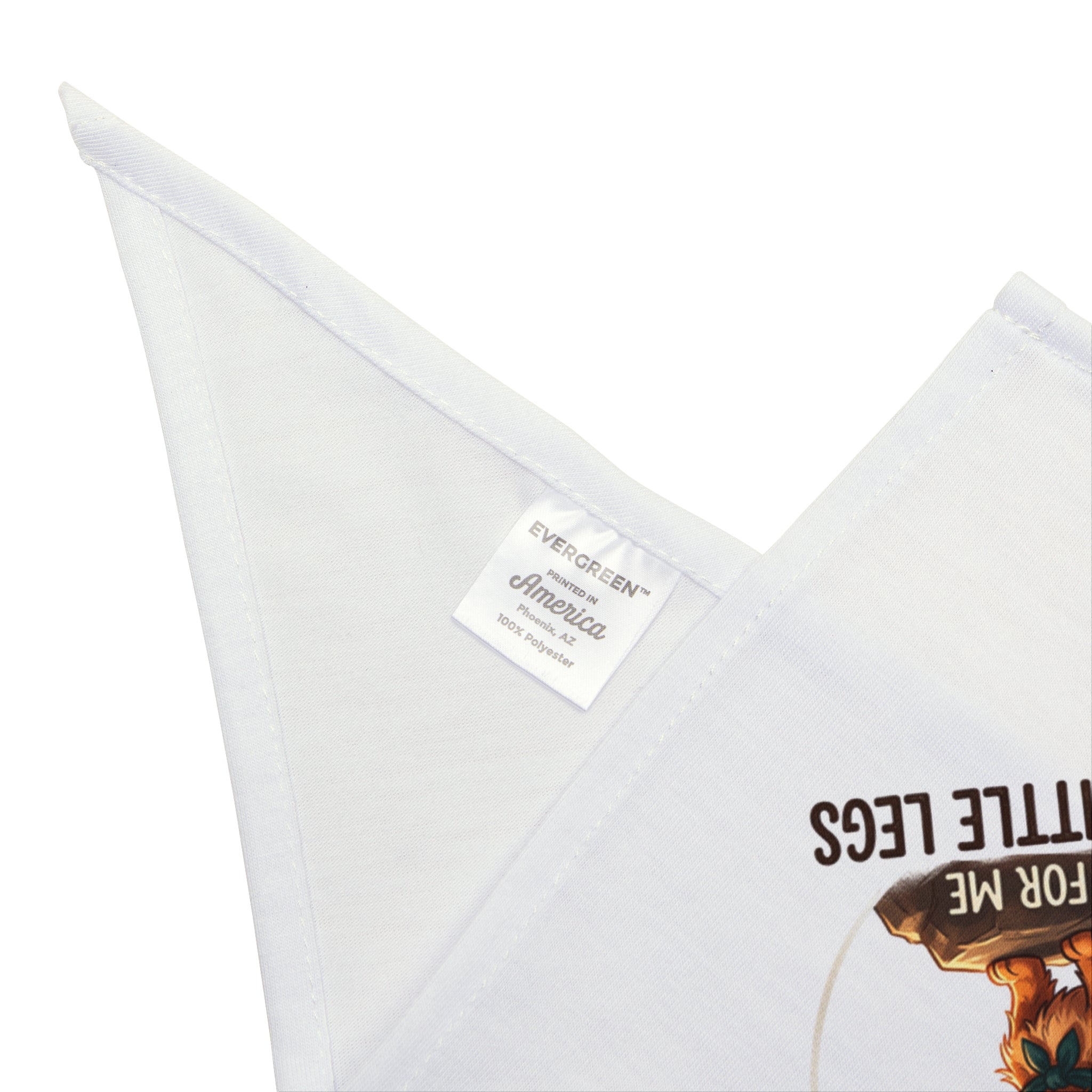 Cute Puppy Bandana — "I Have Little Legs" Pet Scarf for Small Dogs & Puppies