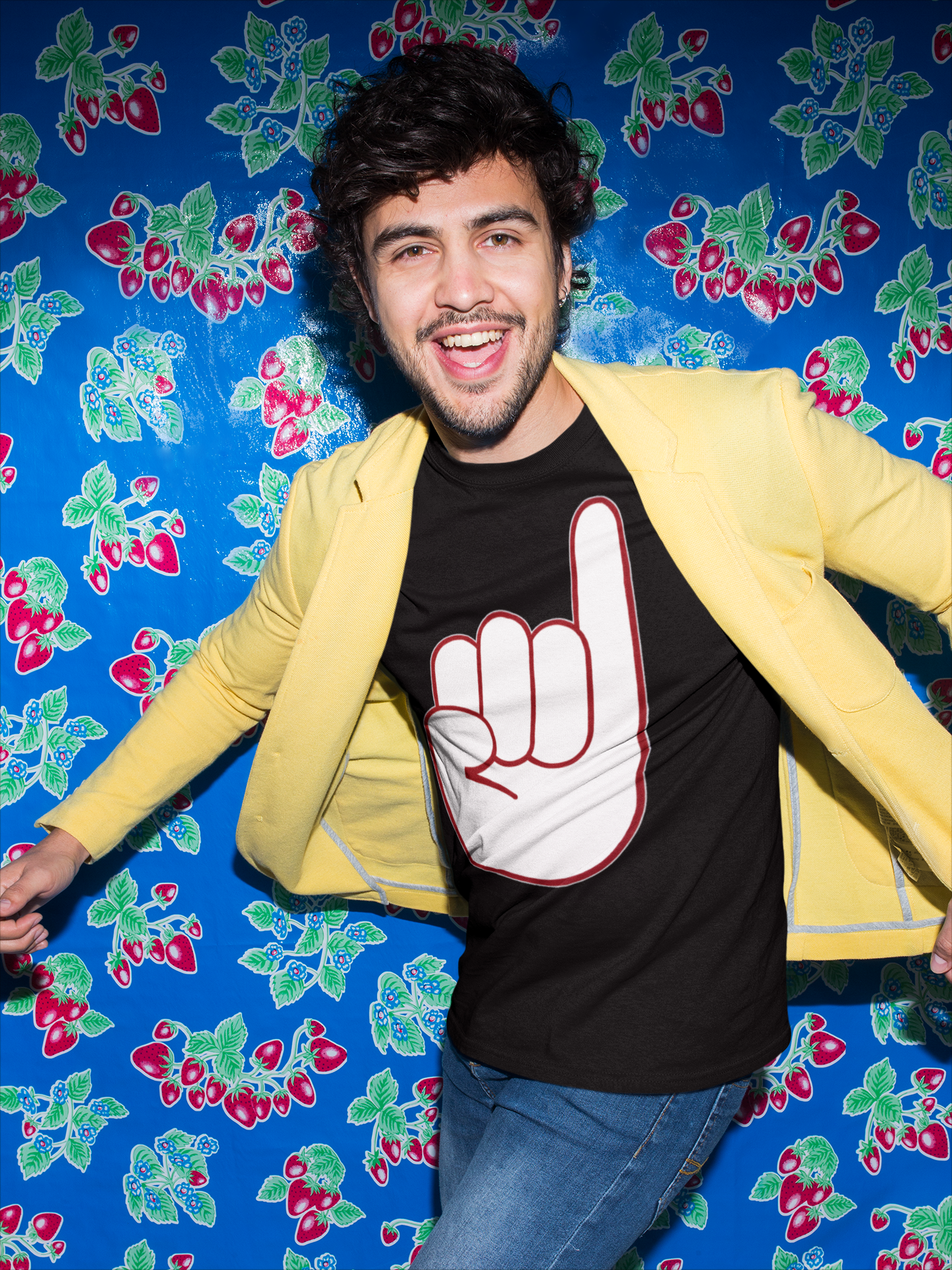 Pinkie Promise Outline T-Shirt — Minimalist Hand Gesture Tee