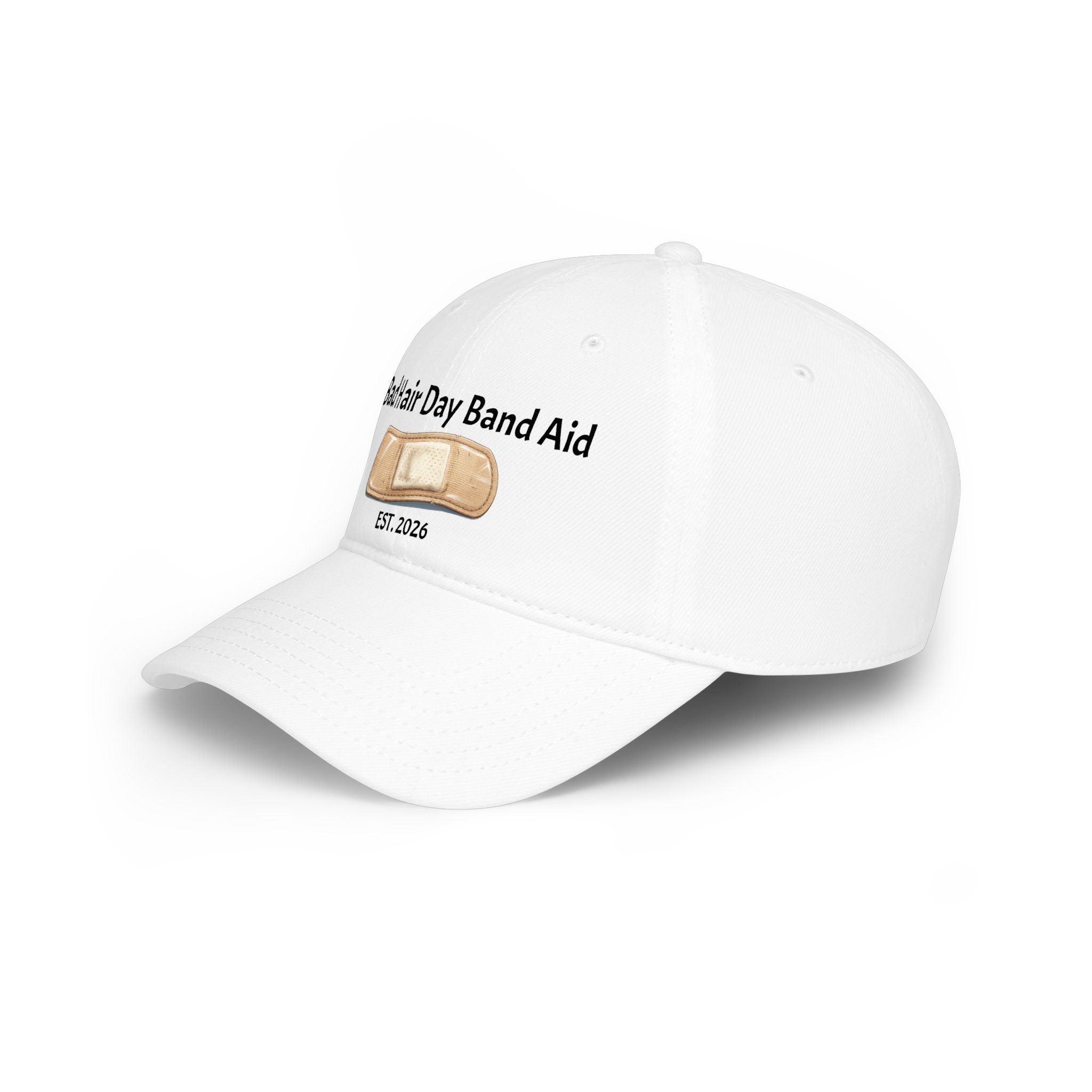 Bad Hair Day Band Aid Baseball Cap – Funny Red Low Profile Hat (Est. 2026)