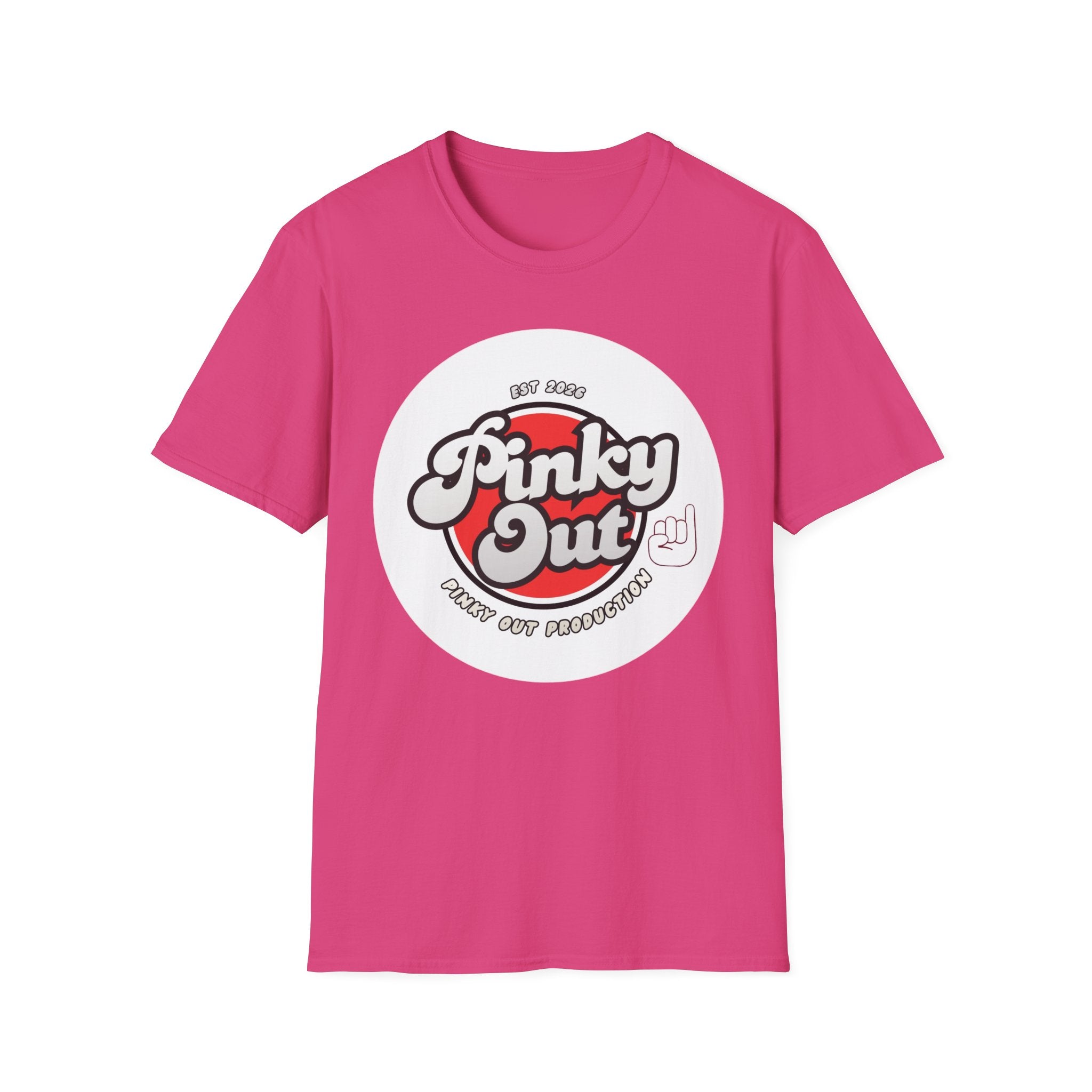 Pinky Out Graphic T-Shirt — Retro Hand Sign Tee