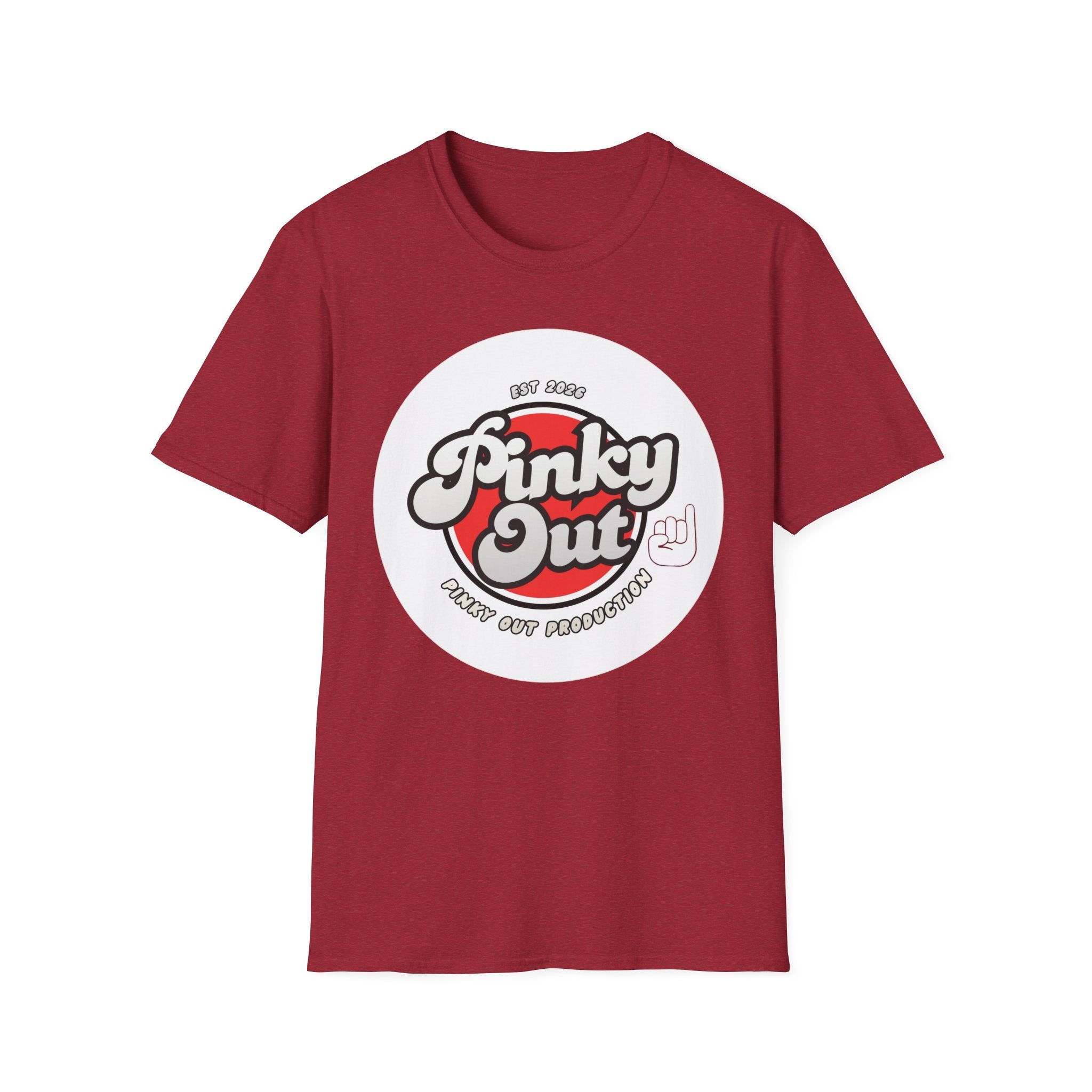 Pinky Out Graphic T-Shirt — Retro Hand Sign Tee