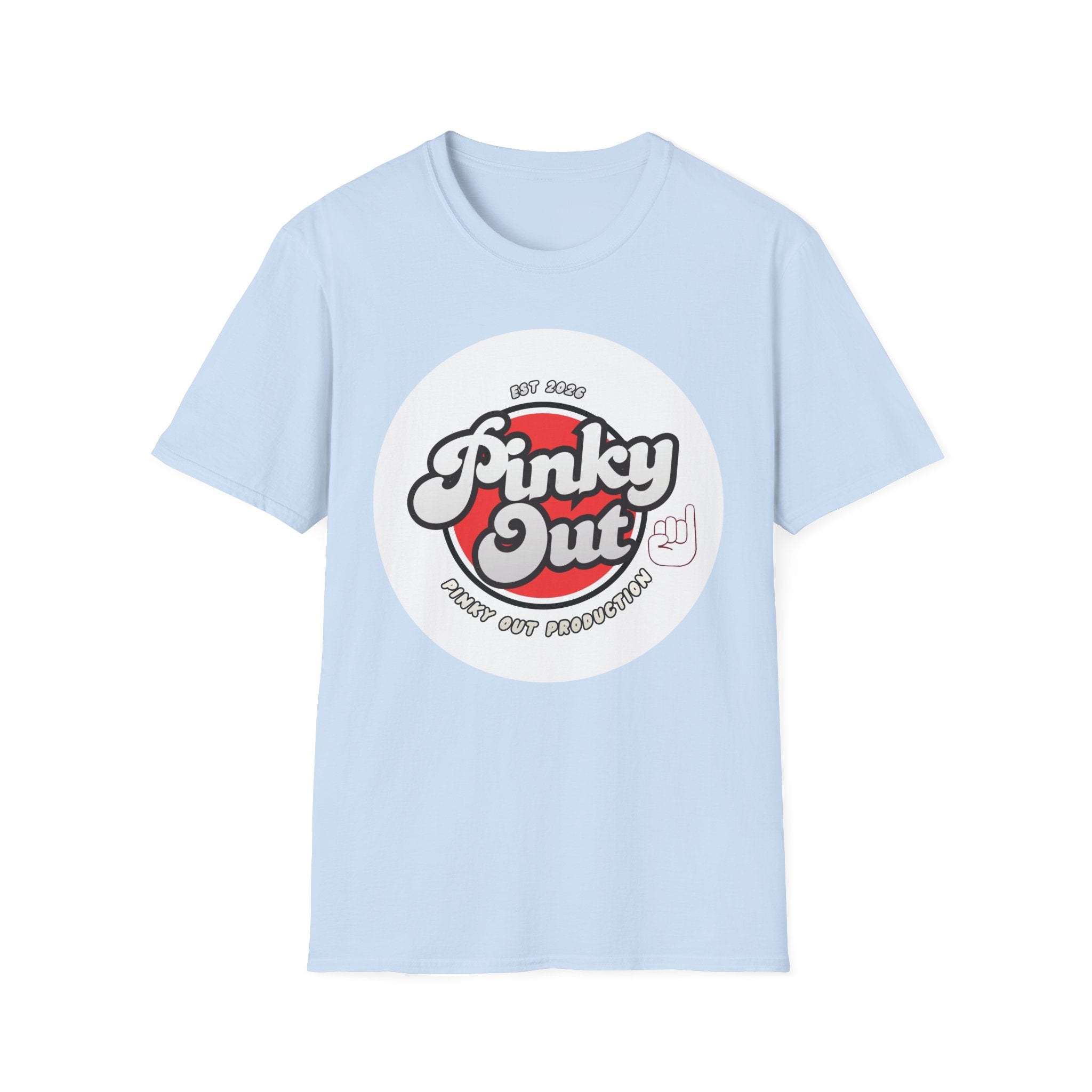 Pinky Out Graphic T-Shirt — Retro Hand Sign Tee