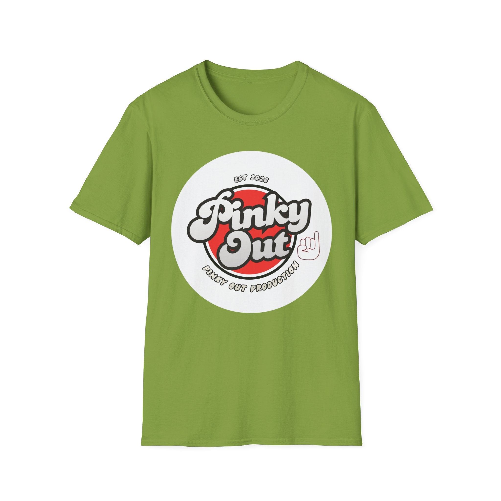 Pinky Out Graphic T-Shirt — Retro Hand Sign Tee