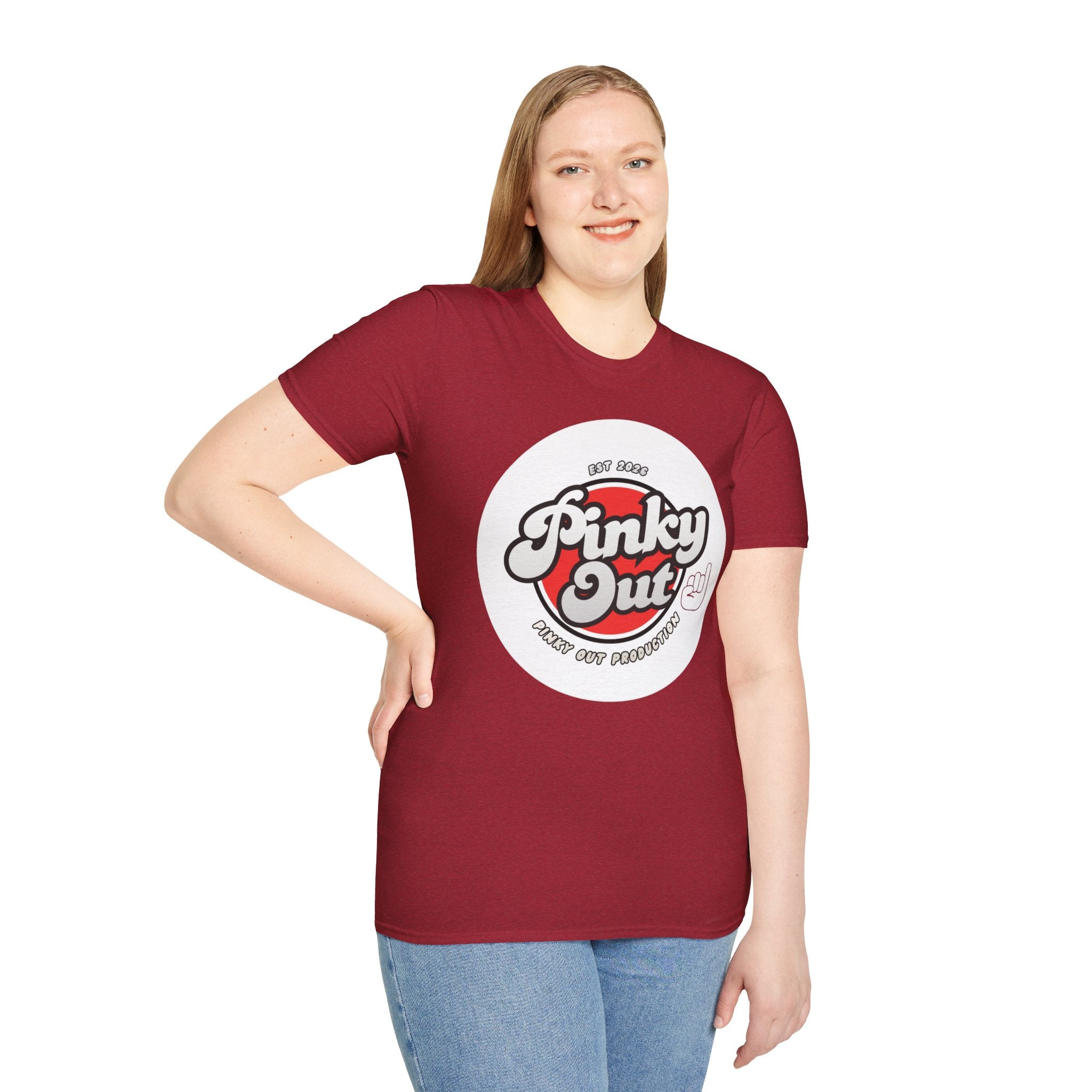 Pinky Out Graphic T-Shirt — Retro Hand Sign Tee
