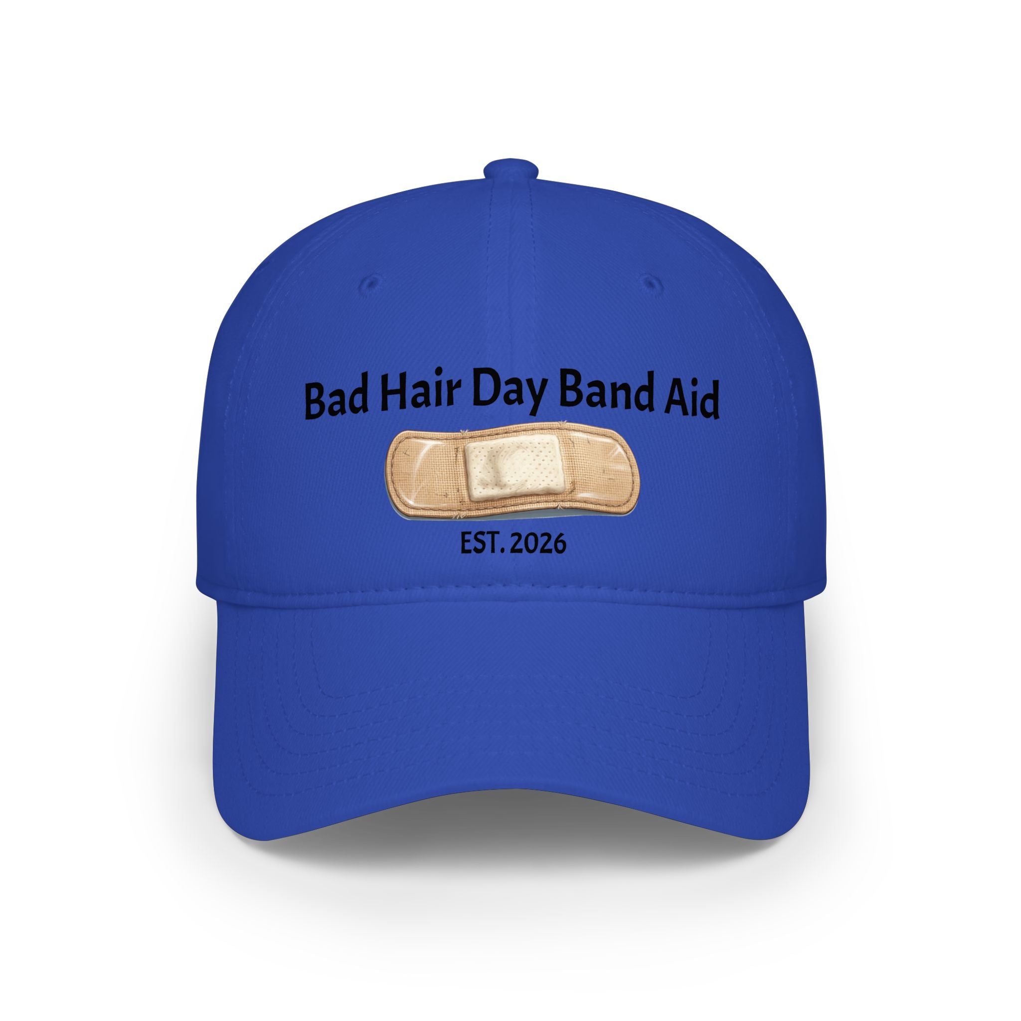 Bad Hair Day Band Aid Baseball Cap – Funny Red Low Profile Hat (Est. 2026)