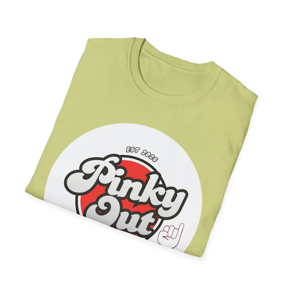 Pinky Out Graphic T-Shirt — Retro Hand Sign Tee