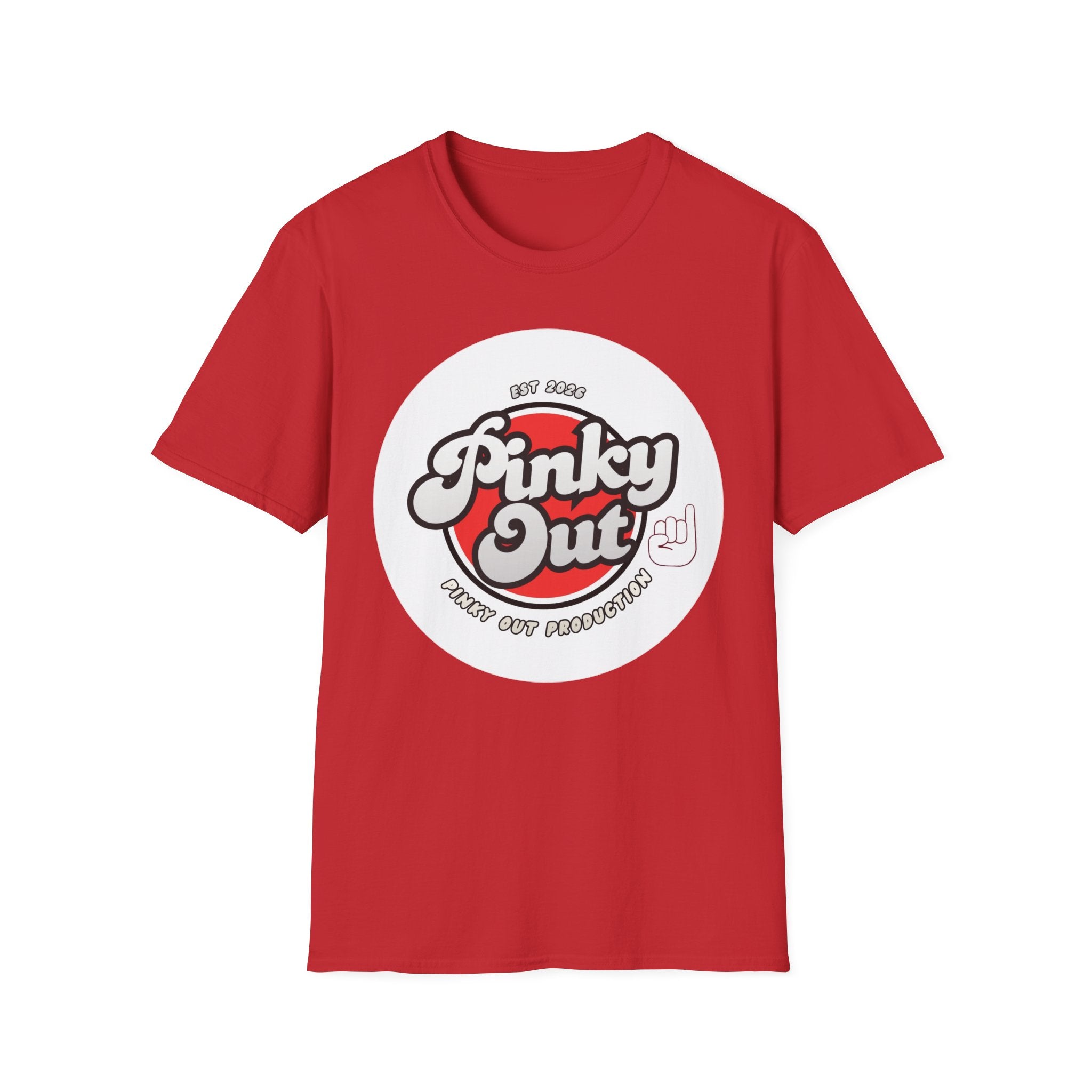 Pinky Out Graphic T-Shirt — Retro Hand Sign Tee