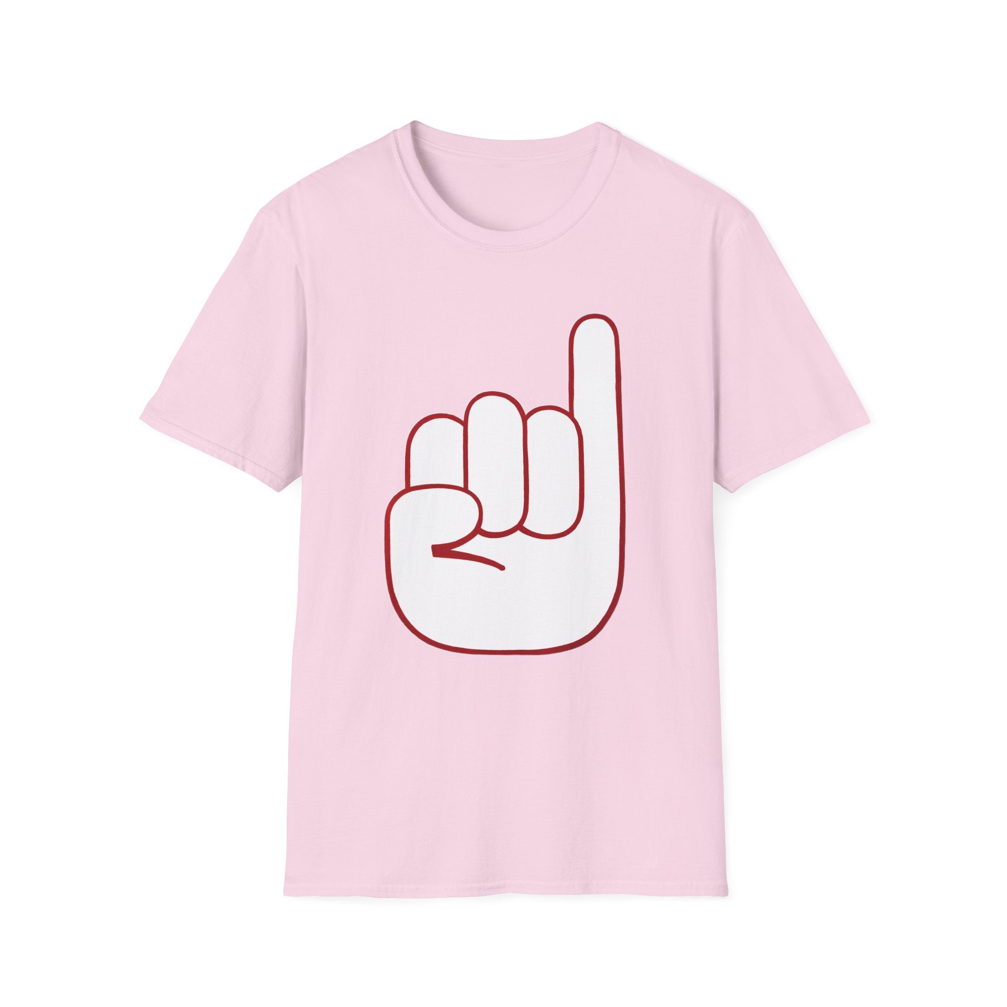 Pinkie Promise Outline T-Shirt — Minimalist Hand Gesture Tee