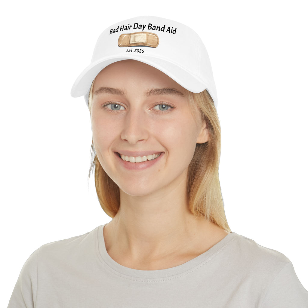 Bad Hair Day Band Aid Baseball Cap – Funny Red Low Profile Hat (Est. 2026)