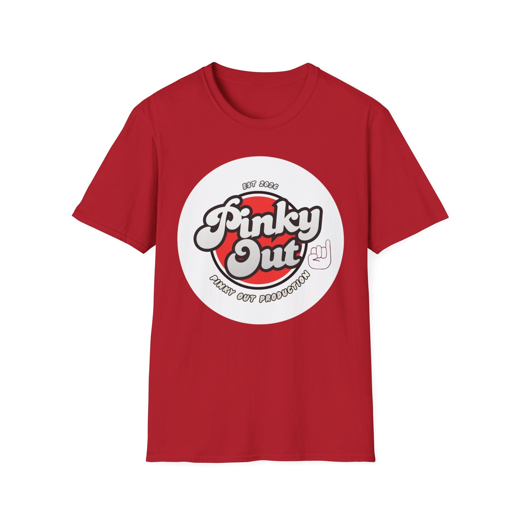 Pinky Out Graphic T-Shirt — Retro Hand Sign Tee