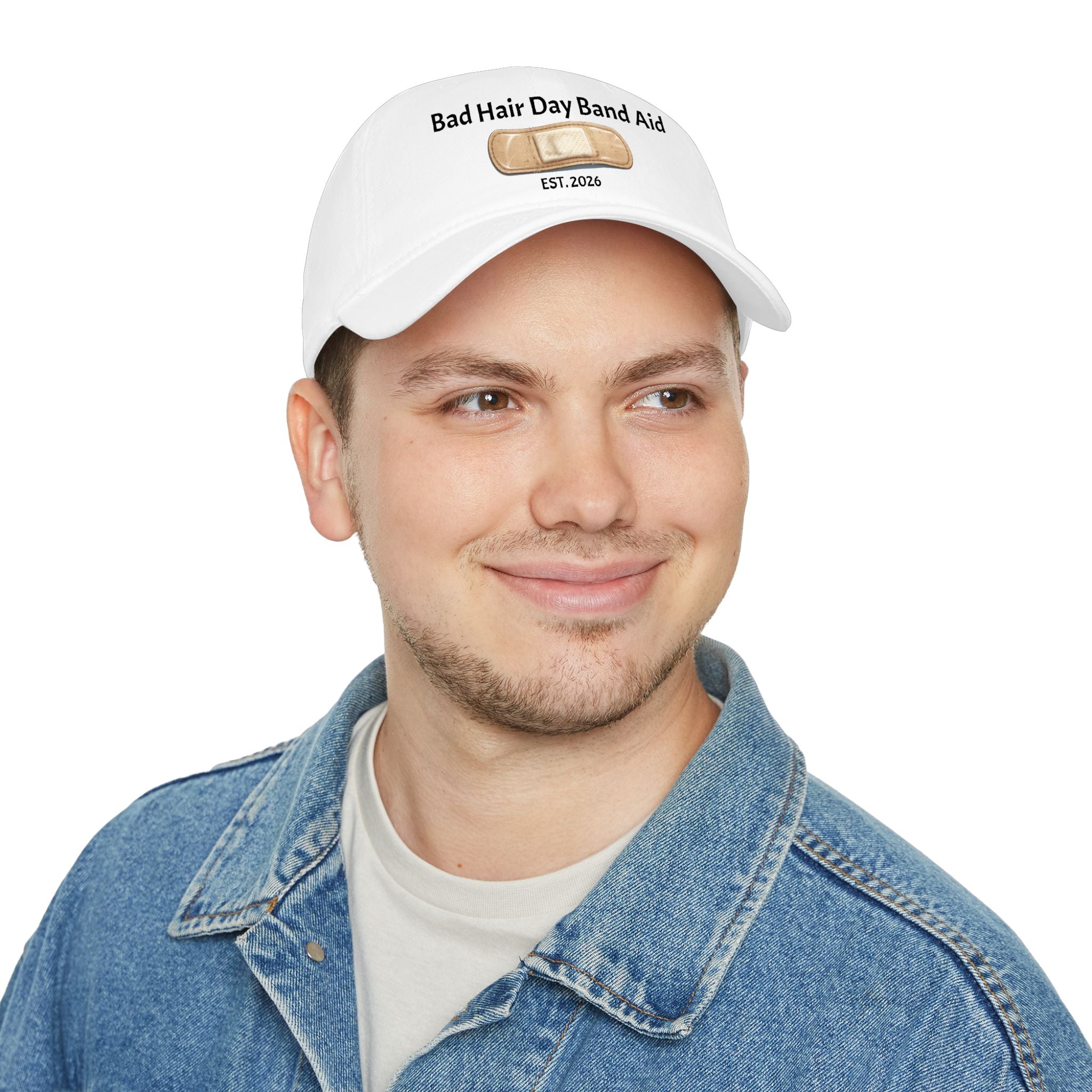 Bad Hair Day Band Aid Baseball Cap – Funny Red Low Profile Hat (Est. 2026)