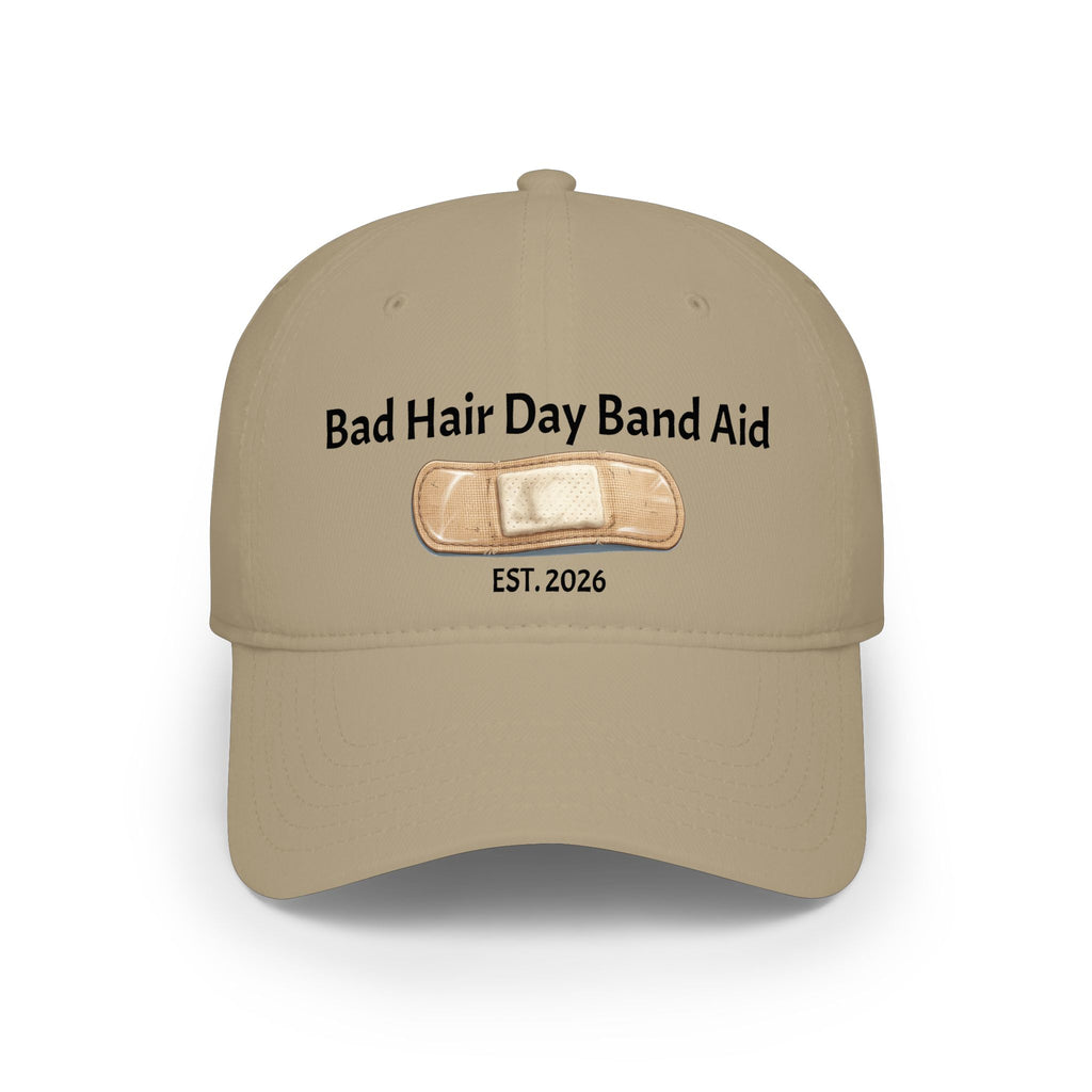 Bad Hair Day Band Aid Baseball Cap – Funny Red Low Profile Hat (Est. 2026)