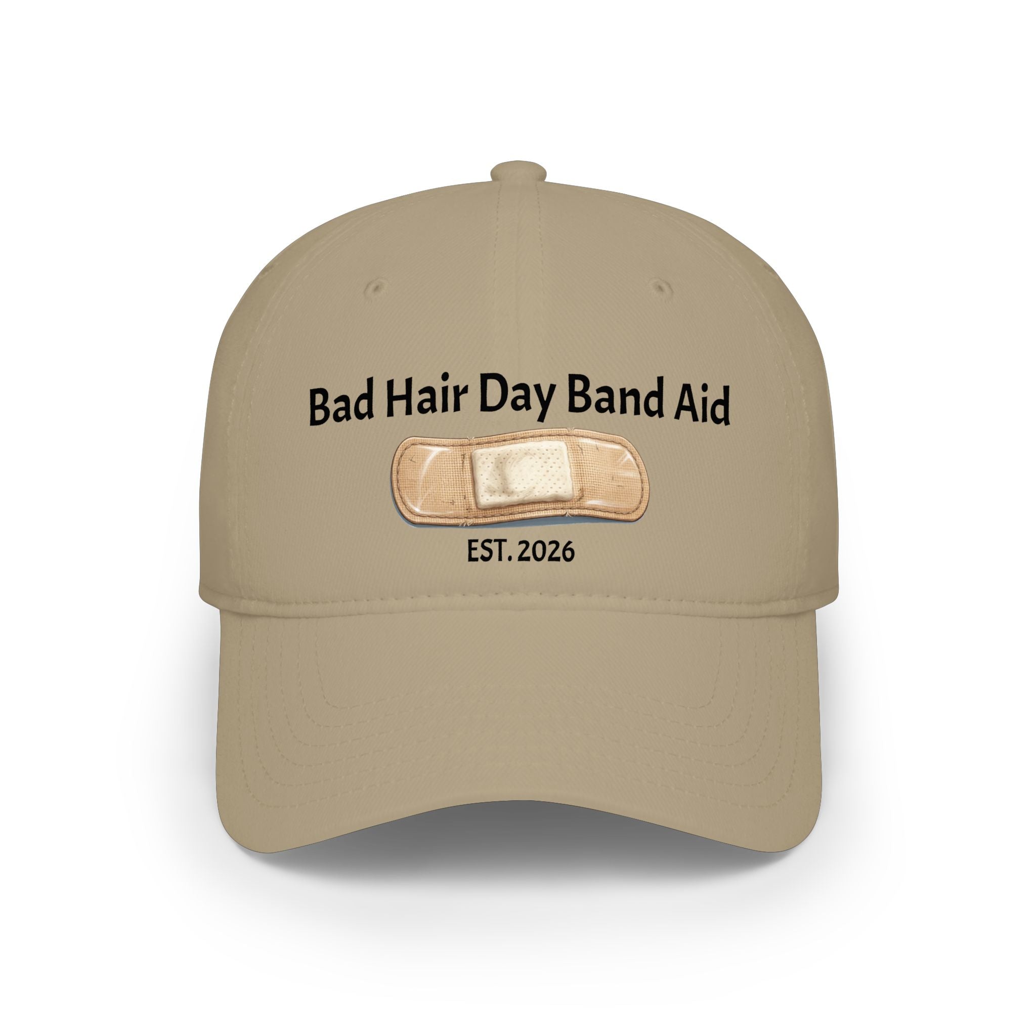 Bad Hair Day Band Aid Baseball Cap – Funny Red Low Profile Hat (Est. 2026)