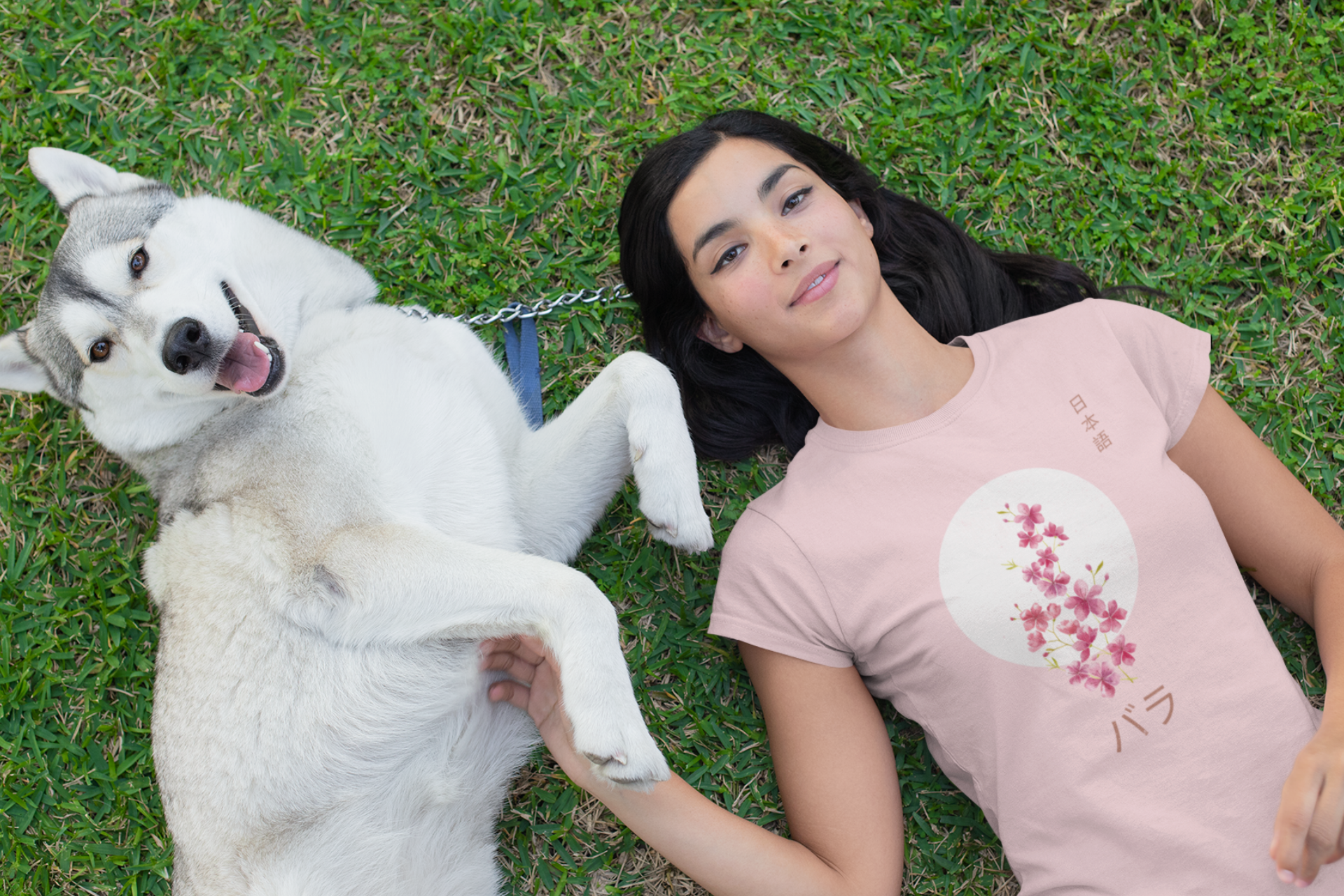 Unisex flower classic tee